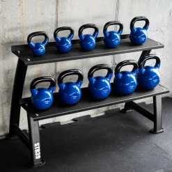 STR39 STOJAK NA KETTLEBELLS DWUPOZIOMOWY COMMERCIAL HMS