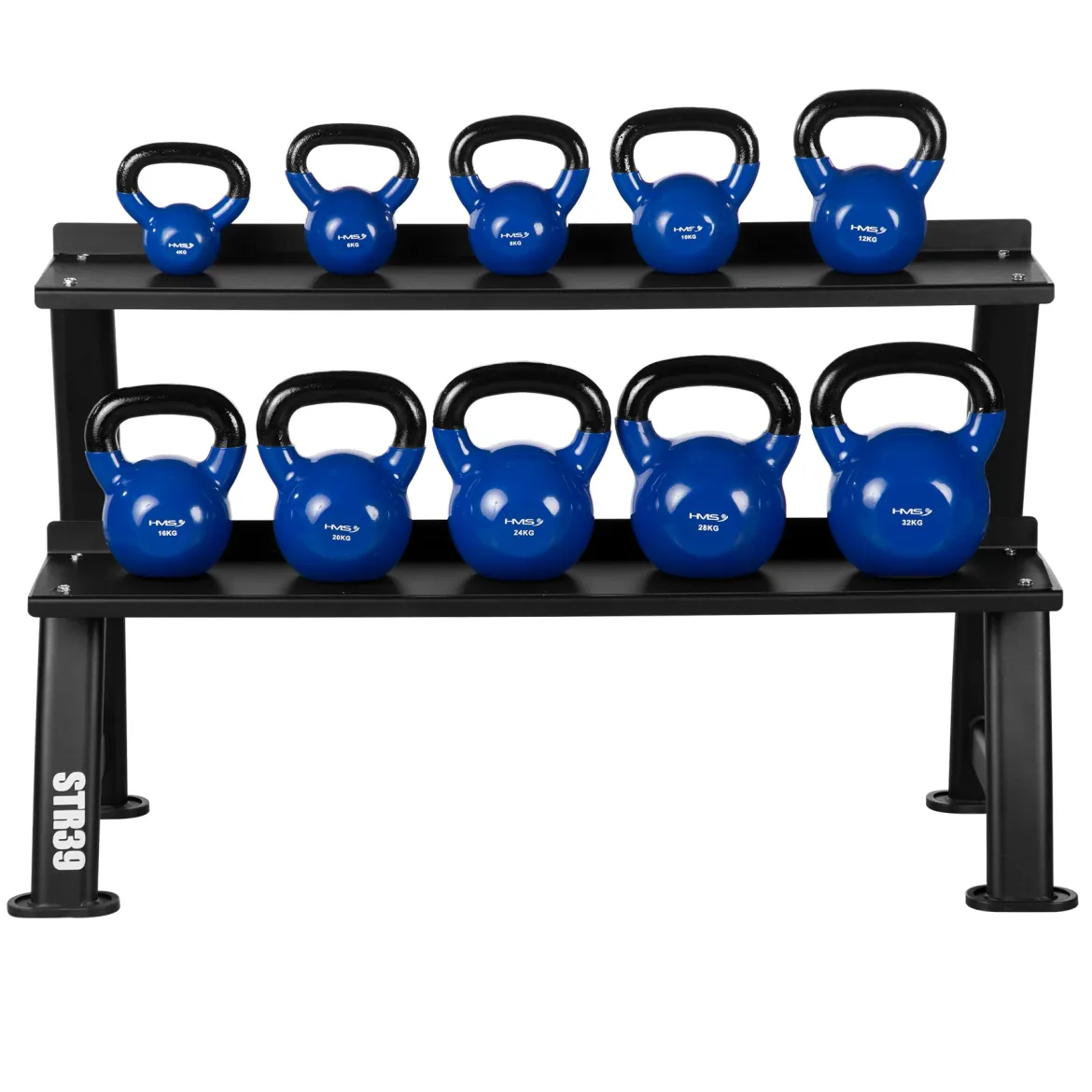 STR39 STOJAK NA KETTLEBELLS DWUPOZIOMOWY COMMERCIAL HMS