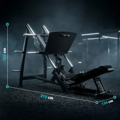 SUWNICA NA NOGI NA WOLNY CIĘŻAR COMMERCIAL HMS LP7329
