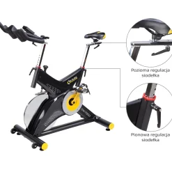 SW7200 ROWER KOLARSKI STACJONARNY Z OPOREM MECHANICZNYM HMS PREMIUM