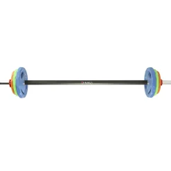 SZTANGA FITNESS Z OBCIĄŻENIAMI I ZACISKAMI SBP22 HMS