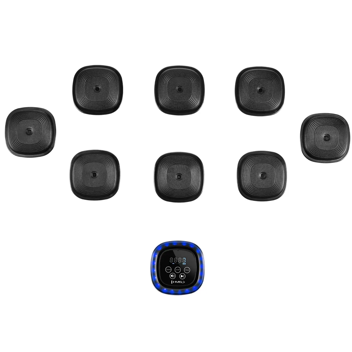 TARCZA BOKSERSKA MODUŁOWA BLUETOOTH Z MUZYKĄ I RĘKAWICAMI TB05 HMS