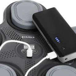TB11 ELEKTRONICZNA TARCZA BOKSERSKA BLUETOOTH Z MUZYKĄ I RĘKAWICAMI HMS