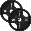TPC SET ZESTAW TALERZY OLIMPIJSKICH POLIURETANOWYCH 2 x 2.5 - 25 KG CPU (155 KG) HMS
