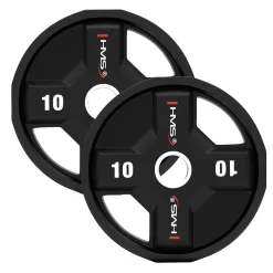 TPC SET ZESTAW TALERZY OLIMPIJSKICH POLIURETANOWYCH 2 x 2.5 - 25 KG CPU (155 KG) HMS