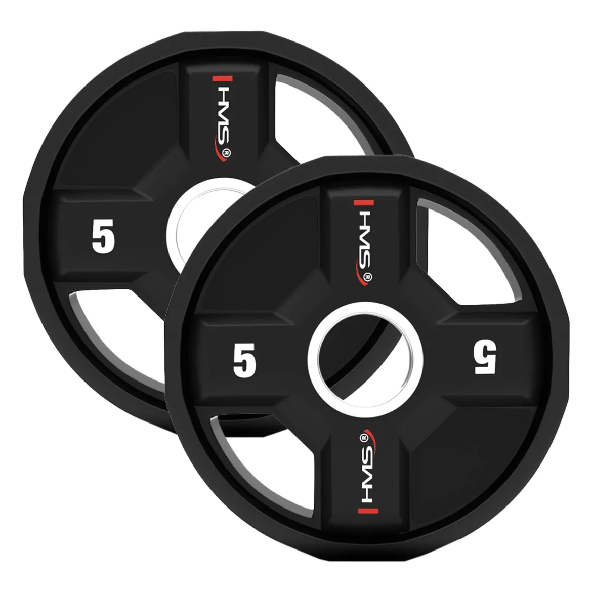 TPC SET ZESTAW TALERZY OLIMPIJSKICH POLIURETANOWYCH 2 x 2.5 - 25 KG CPU (155 KG) HMS
