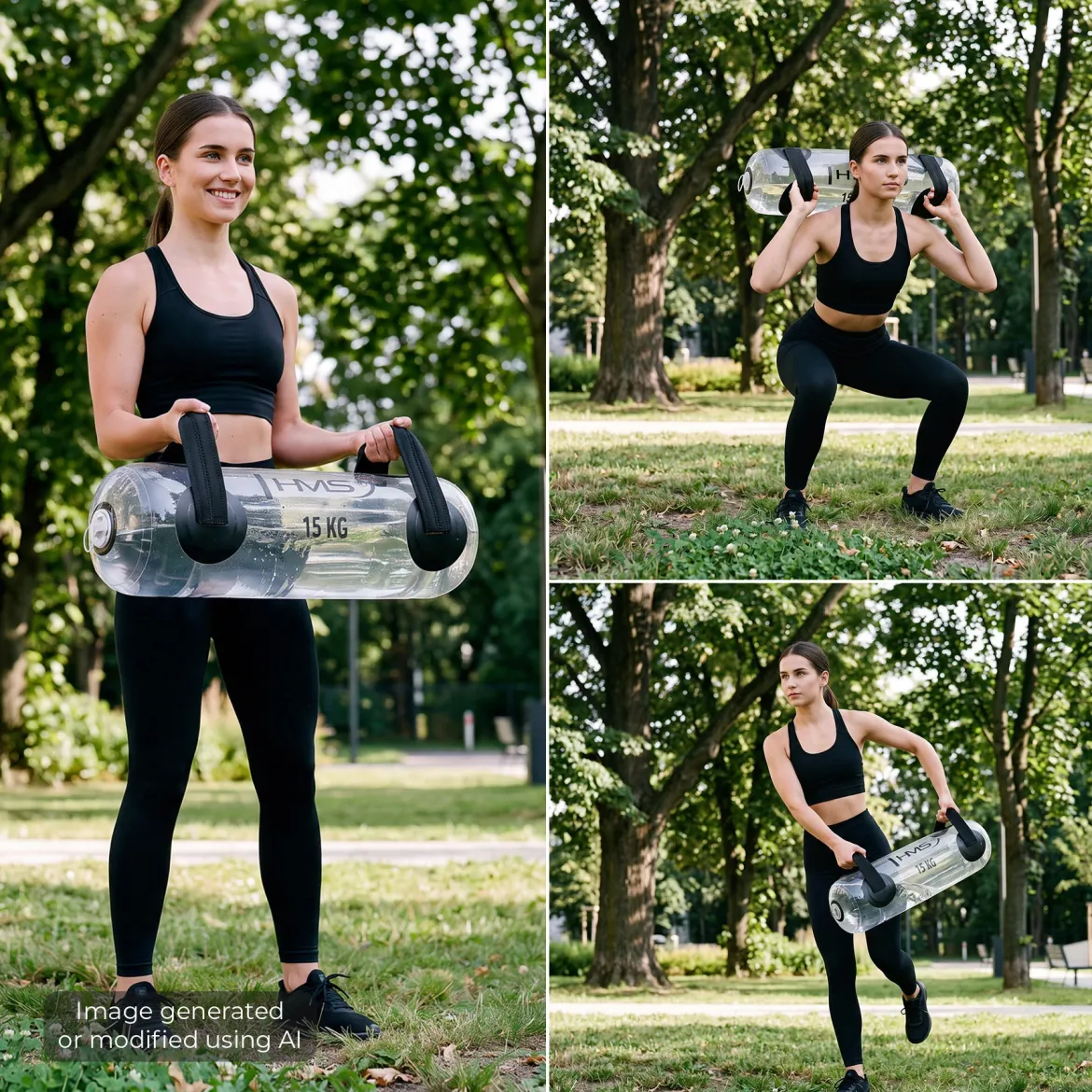 WOREK TRENINGOWY WYPEŁNIANY WODĄ AQUA POWERBAG WAB HMS