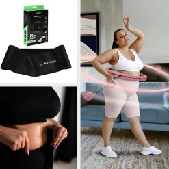 ZESTAW HHW11 LIGHT PINK Z WYPUSTKAMI I OBCIĄŻNIKIEM + PAS BR163 PLUS SIZE HMS