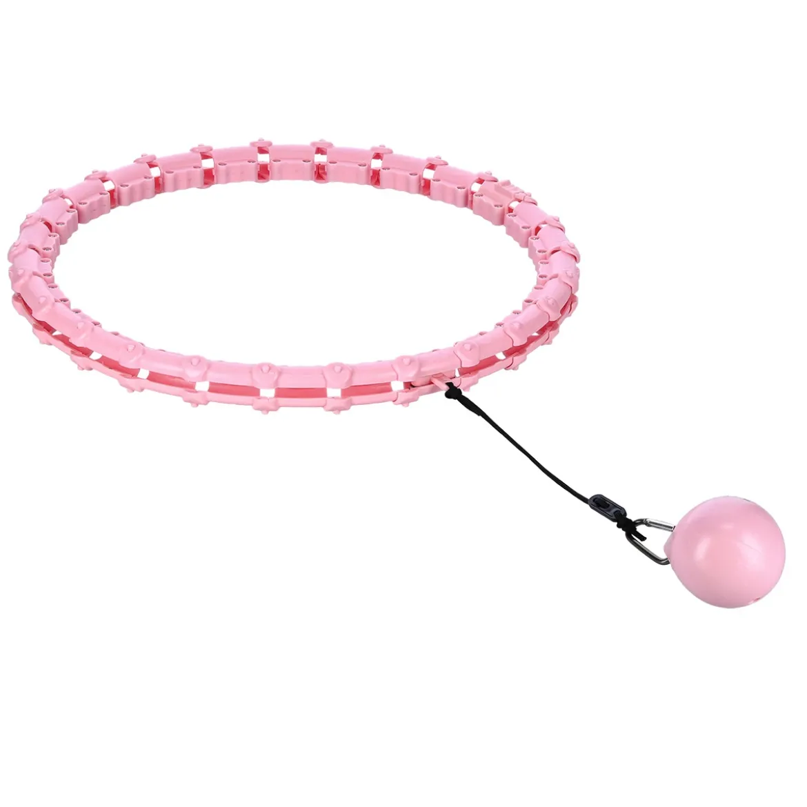 ZESTAW HHW11 LIGHT PINK Z WYPUSTKAMI I OBCIĄŻNIKIEM + PAS BR163 PLUS SIZE HMS