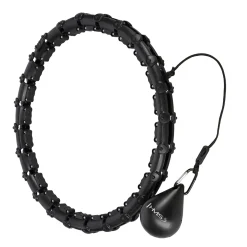 ZESTAW HULA HOP HHW02 BLACK Z WYPUSTKAMI I OBCIĄŻNIKIEM HMS + PAS BR163 RED