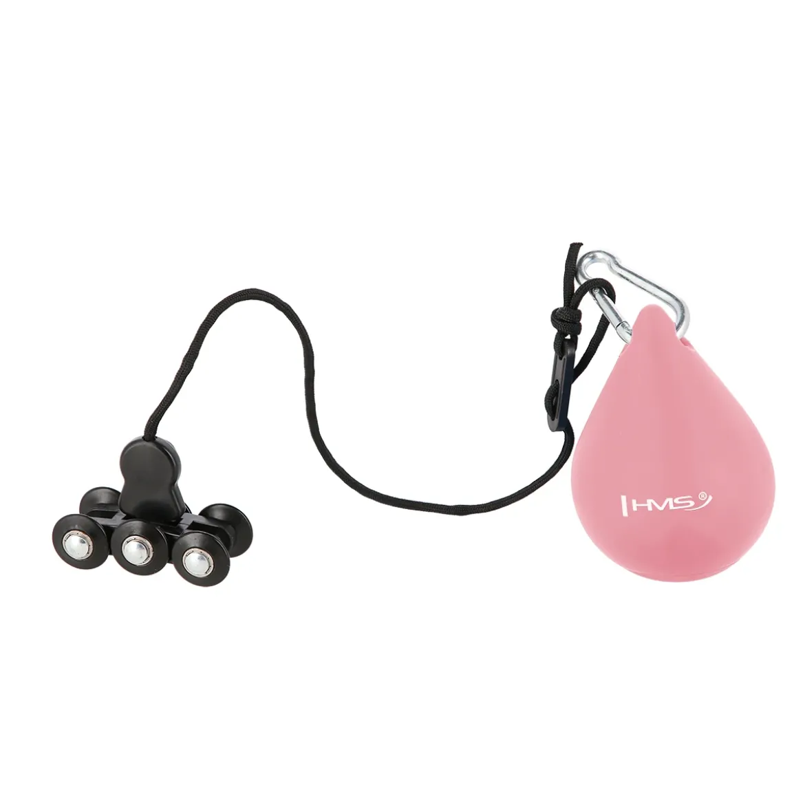 ZESTAW HULA HOP HHW01 PINK Z WYPUSTKAMI I OBCIĄŻNIKIEM HMS + PAS BR163 RED