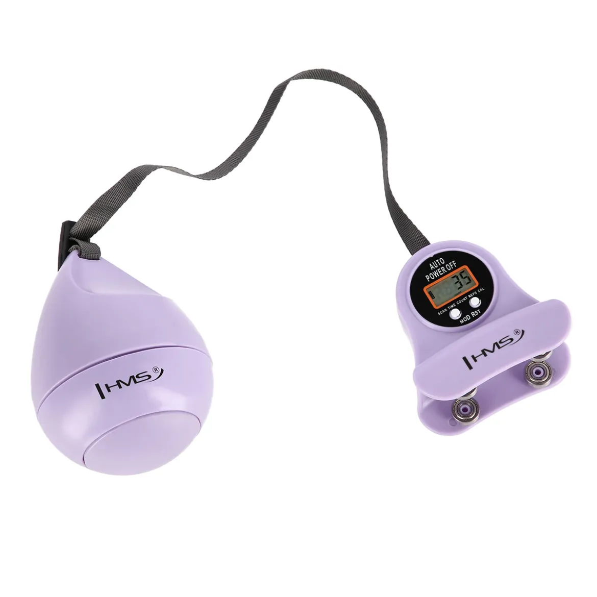 ZESTAW HULA HOP MAGNETYCZNY VIOLET HHM13 Z LICZNIKIEM HMS + PAS WYSZCZUPLAJĄCY BR163 RED